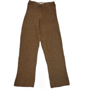 NWOT Denim -Luxe BEAMS Size 36 Brown High Waist Women Leggings Pants